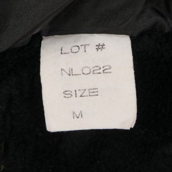 Nordic Lights Green Fleece Button Front Jacket Black Fall Print Womens M Medium - Picture 5 of 10